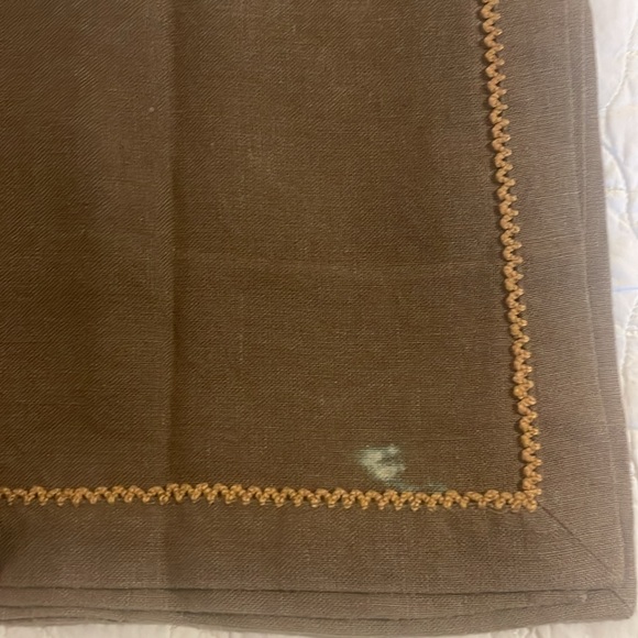 Set of 12  Linen Cocktail Napkins 21”x 21” Set of 12 Linen Placemats 19.5”x13.5” - Picture 13 of 14